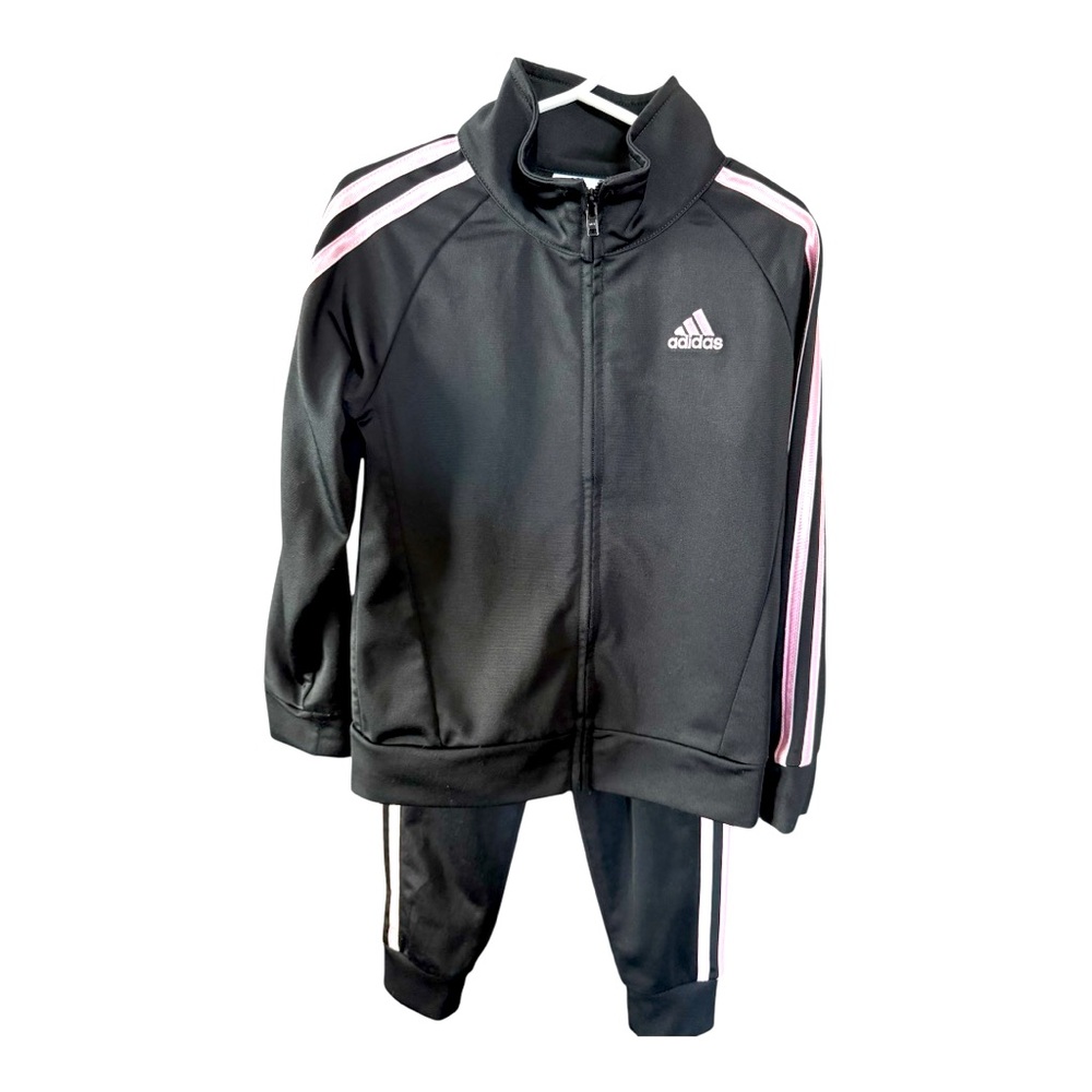 Adidas toddler girls size 5 track suit